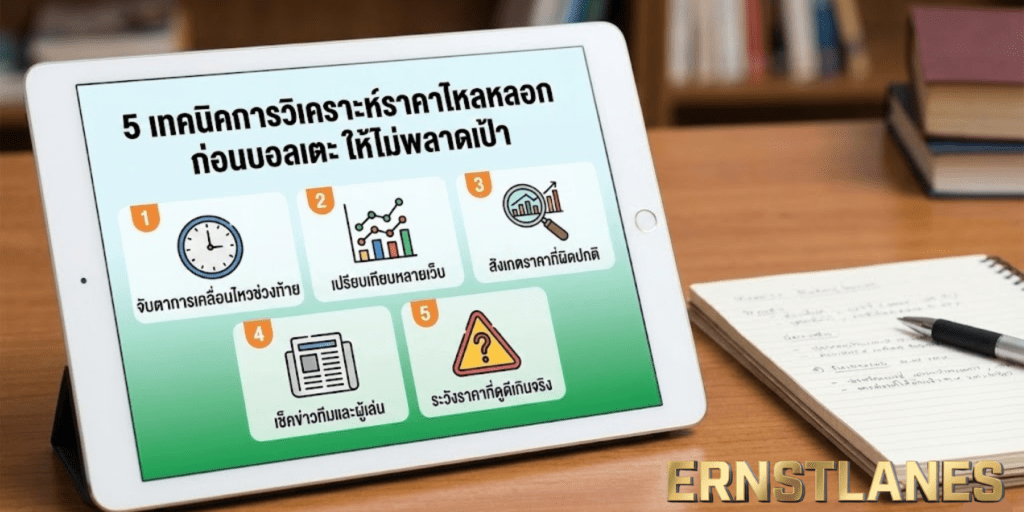 วิเคราะห์ราคาไหลหลอก