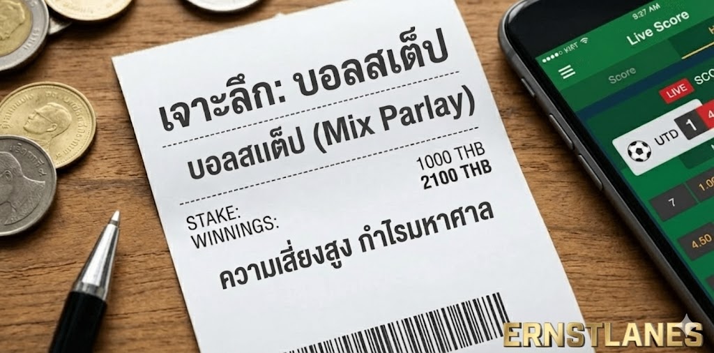 เจาะลึกบอลสเต็ป (Mix Parlay)