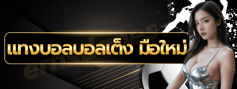 แทงบอลบอลเต็ง มือใหม่