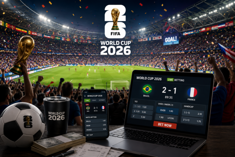 บรรยากาศการแข่งขันฟุตบอลโลก และการ แทงบอลโลก2026